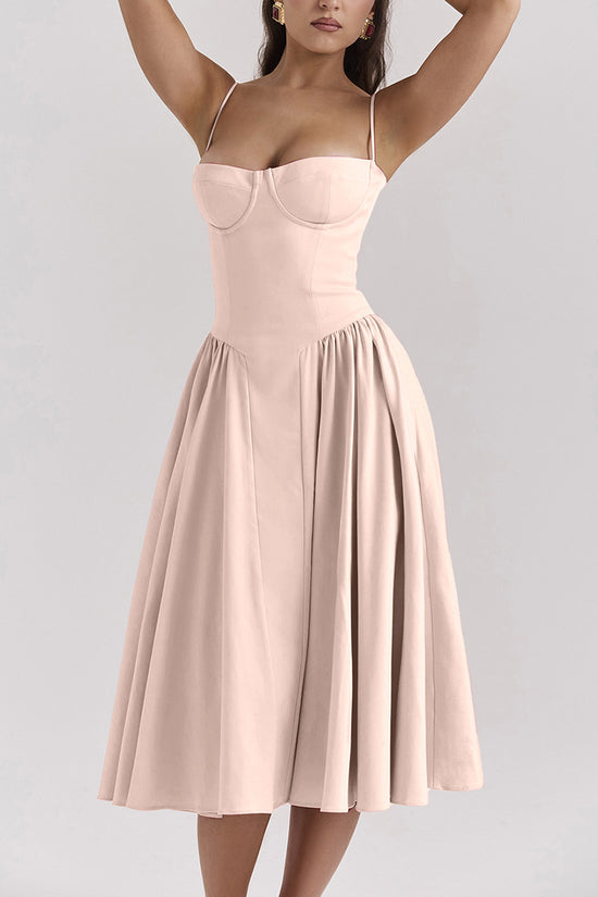 Elegant Midi Casual Dress