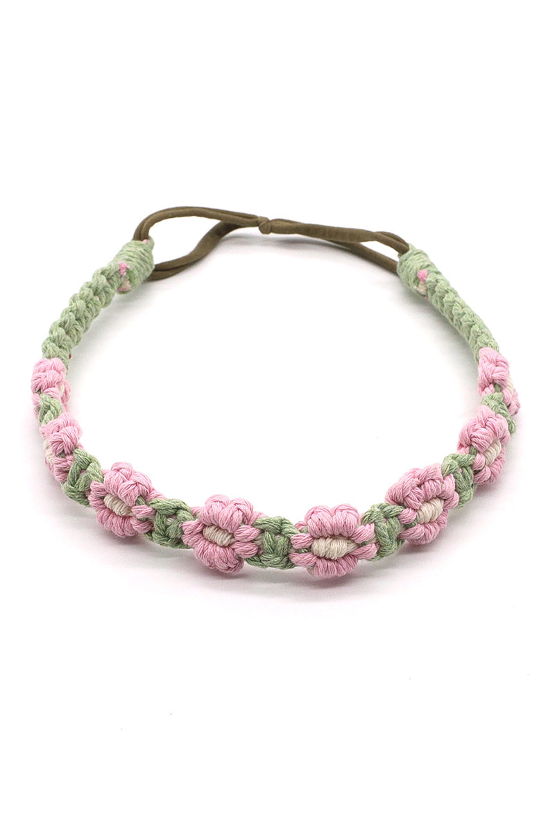 Floral Woven Headband