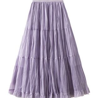Chic Tiered Midi Skirt