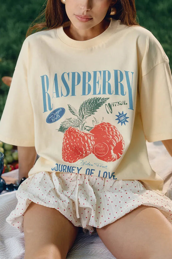 Graphic Print Relaxed Tee