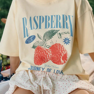 Graphic Print Relaxed Tee
