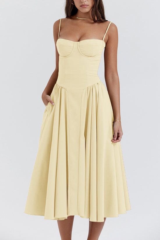 Elegant Midi Casual Dress
