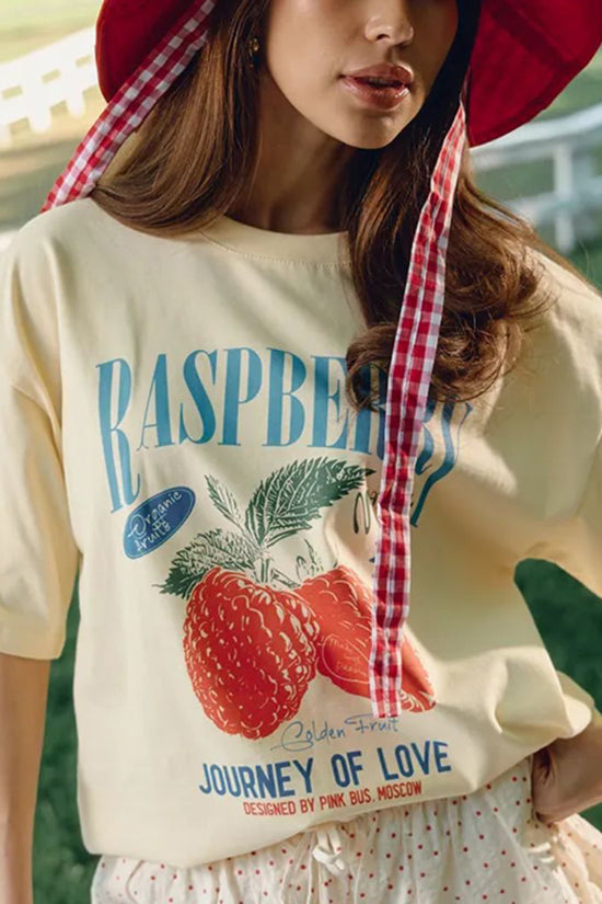 Graphic Print Relaxed Tee