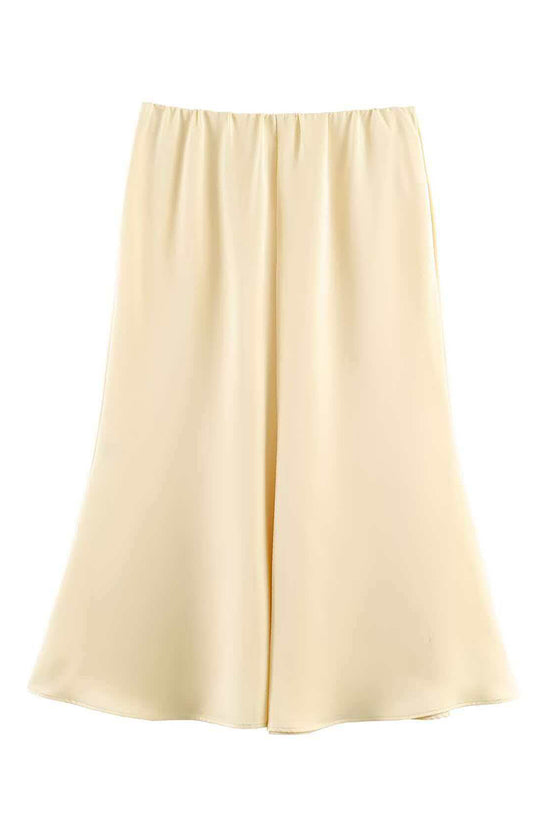 Elegant Flowing Midi Skirt