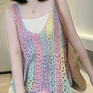 Crochet Sleeveless Tank Top