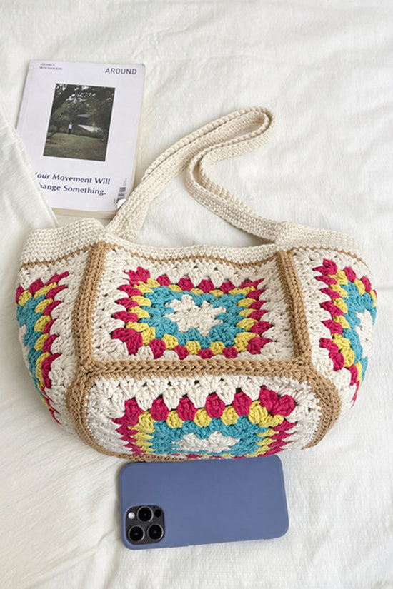 Chic Crochet Tote Bag