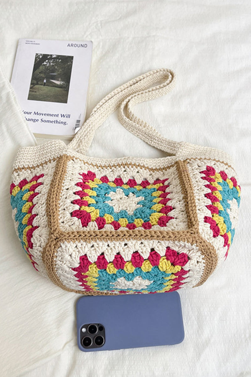Chic Crochet Tote Bag