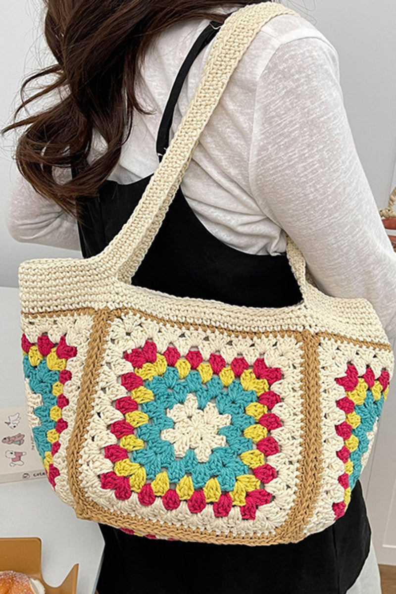 Chic Crochet Tote Bag