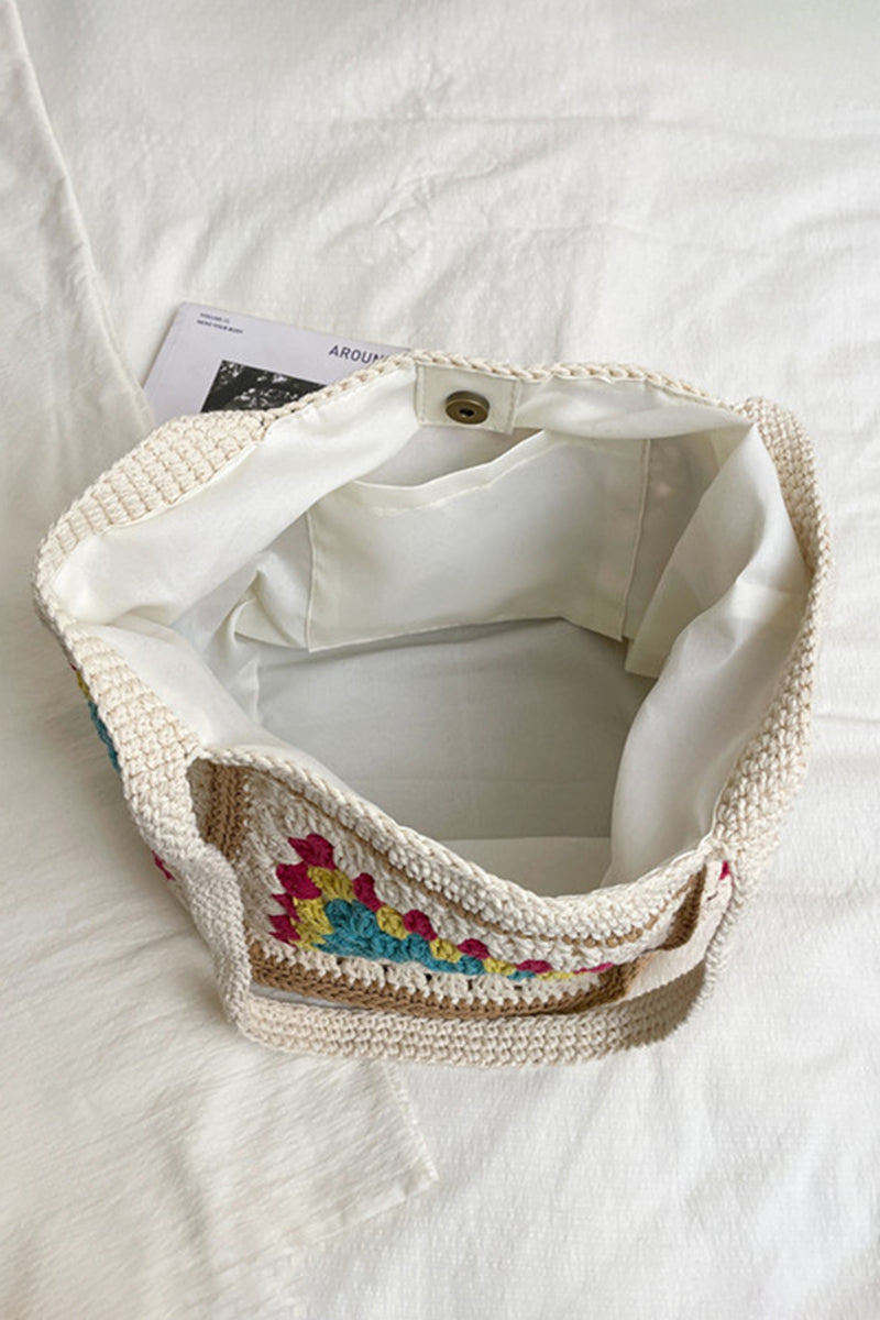 Chic Crochet Tote Bag