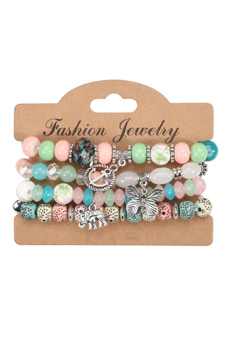 Multilayer Charm Bracelet