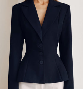 Tailored Fit Button-Down Blazer