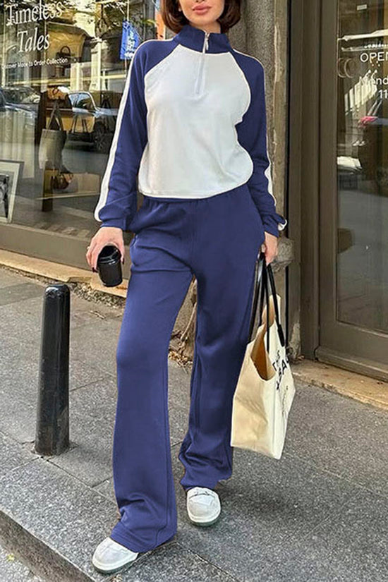 Sporty Two-Piece Workout Set