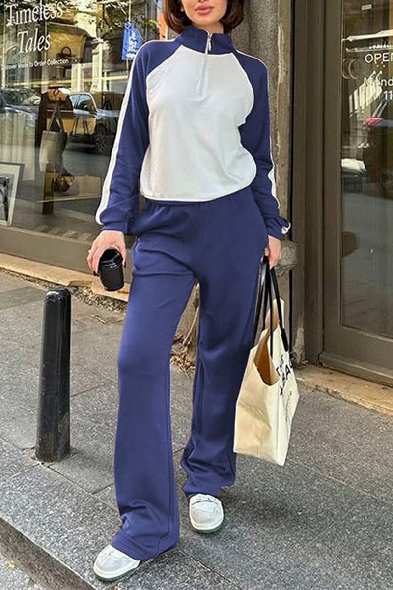 Sporty Two-Piece Workout Set
