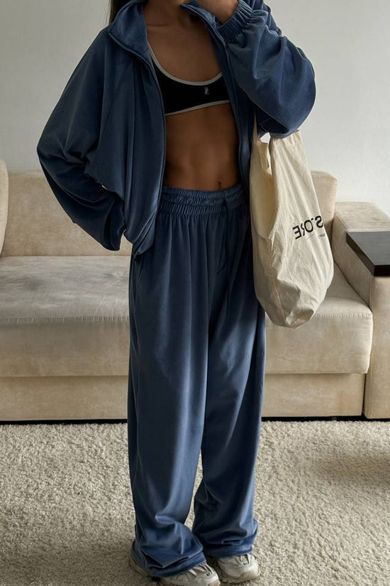 Cozy Hooded Activewear Set