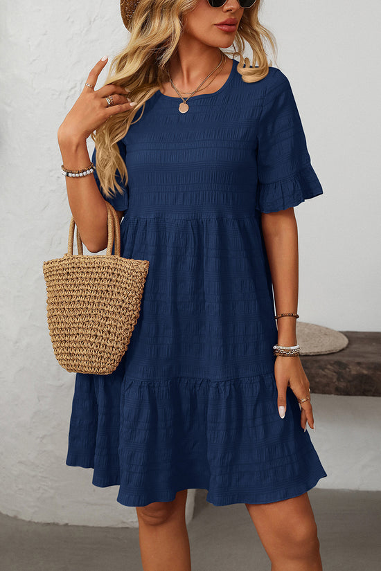 Effortless Elegance Short Sleeve Dress