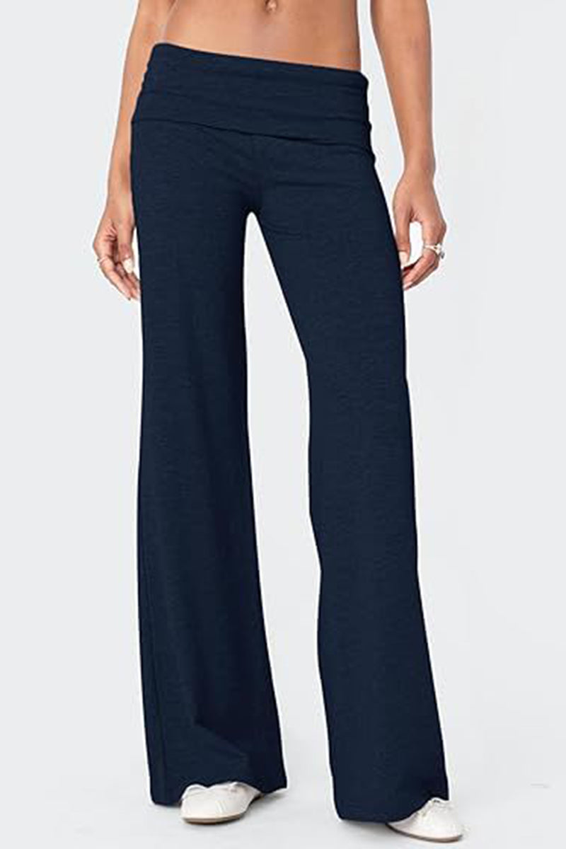 Flared High-Waist Workout Leggings