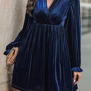 Elegant Long Sleeve Casual Dress