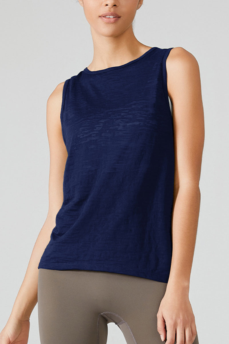 Sleeveless Bodycon Active Top