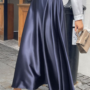 Elegant Flowing Midi Skirt
