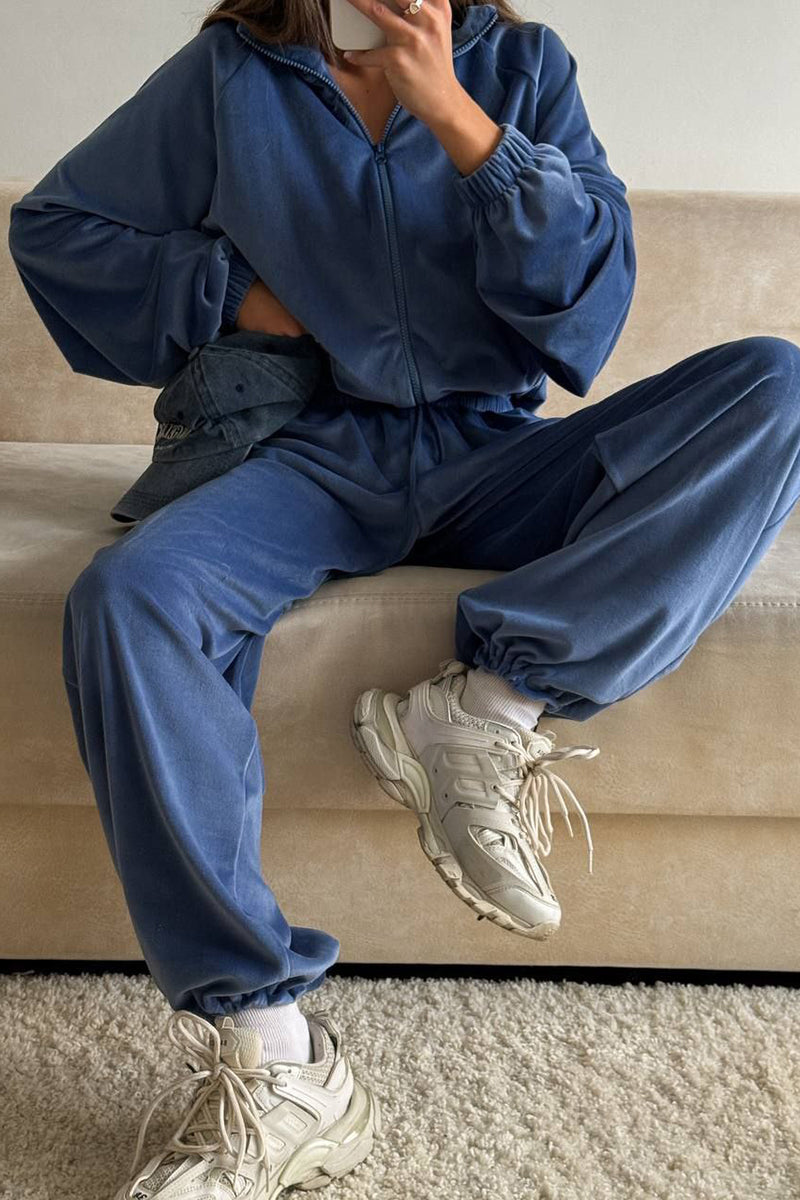 Cozy Hooded Activewear Set
