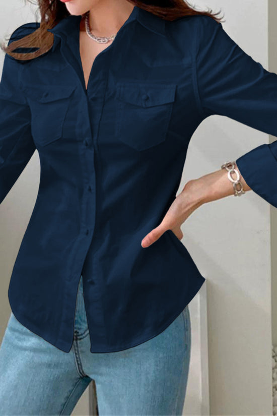 Classic Button-Up Sleeve Shirt