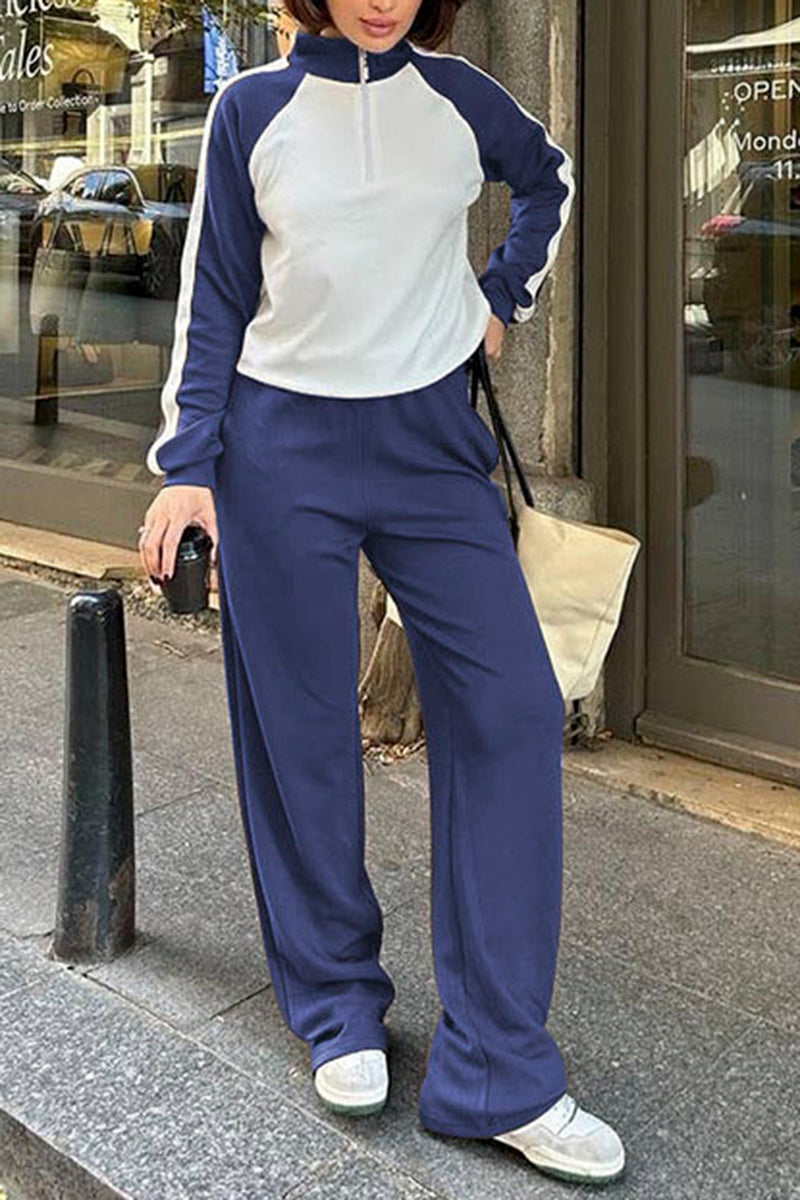Sporty Two-Piece Workout Set