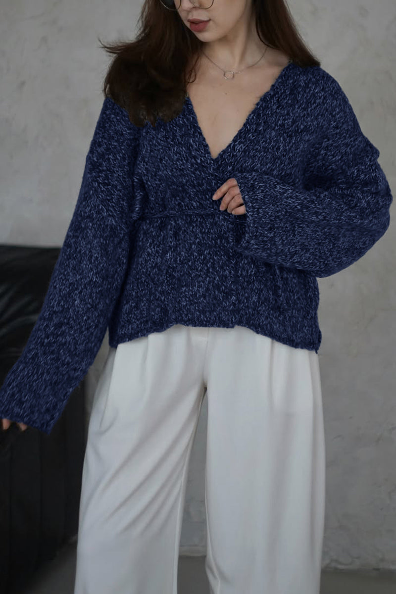 Cozy Knit Belted Cardigan