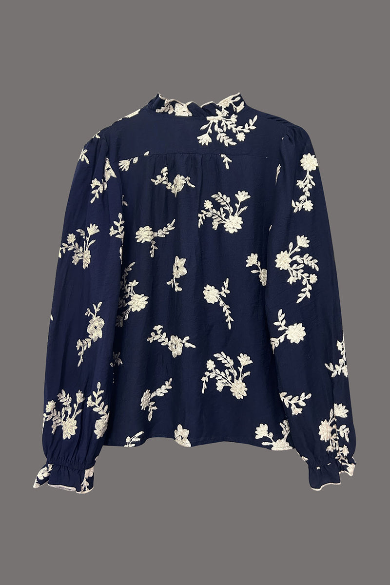Floral Detail Blouse