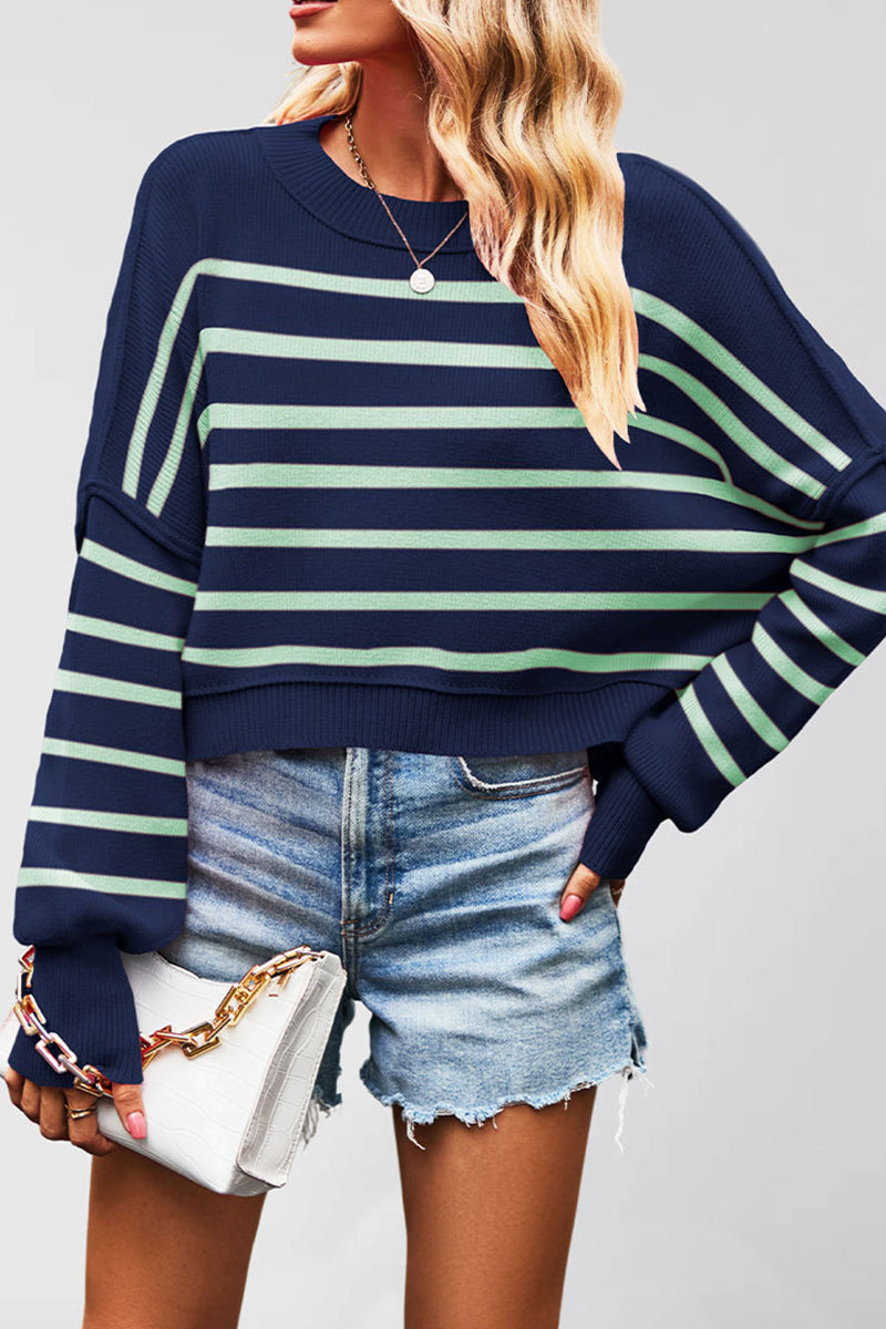 Oversized Knit Pullover Sweater