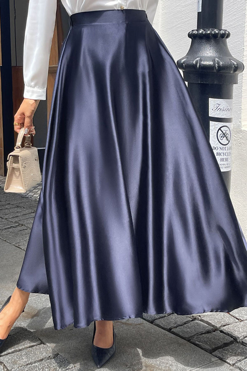 Elegant Flowing Midi Skirt