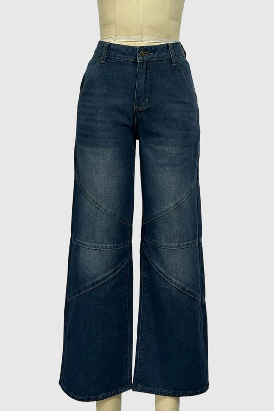 Classic Straight Jeans with Modern Flare
