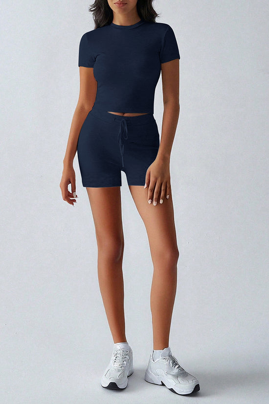 Sleek Activewear Short Set