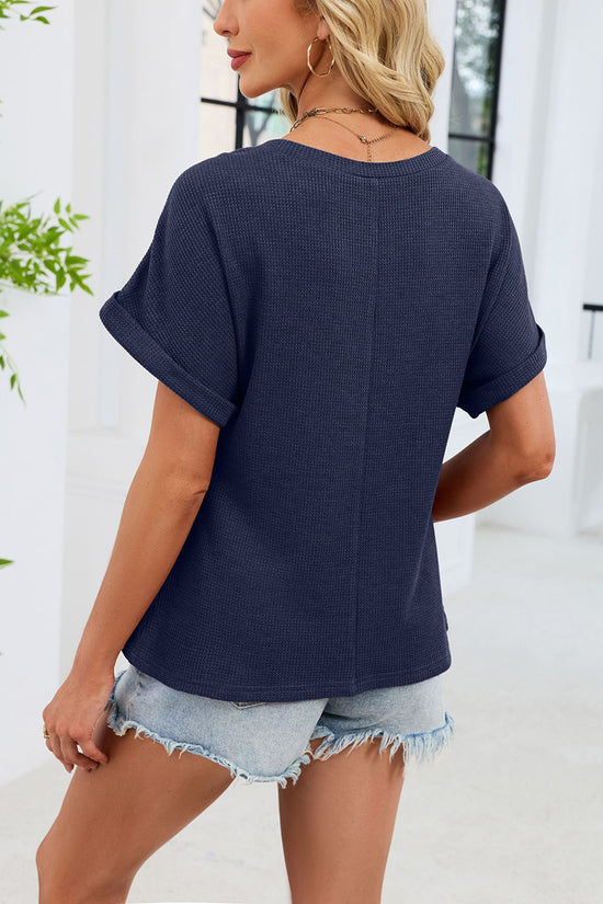 Lace Detail Casual Tee