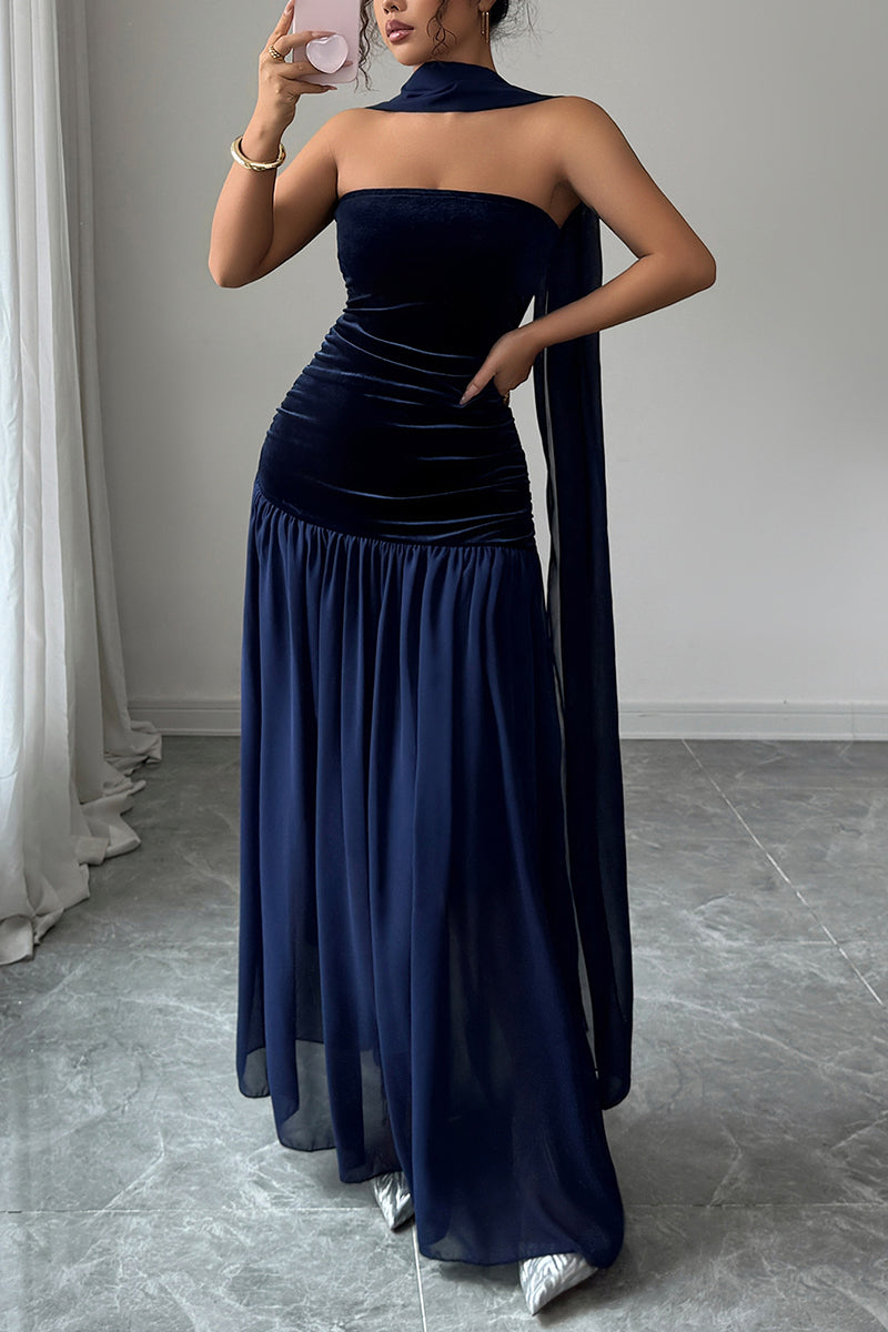 Elegant Sleeveless Maxi Dress