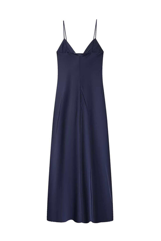 Spaghetti Strap Slip Midi Dress