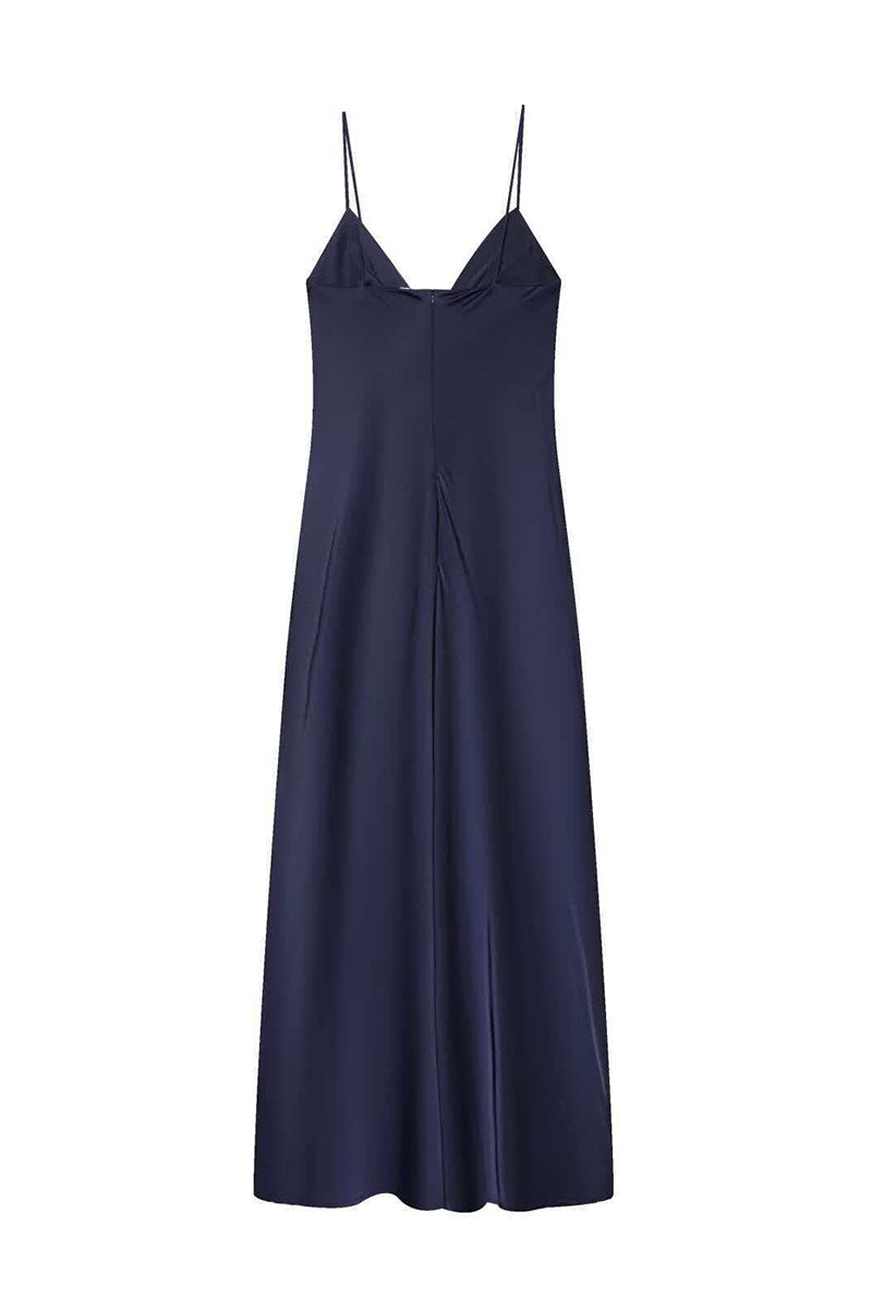 Spaghetti Strap Slip Midi Dress