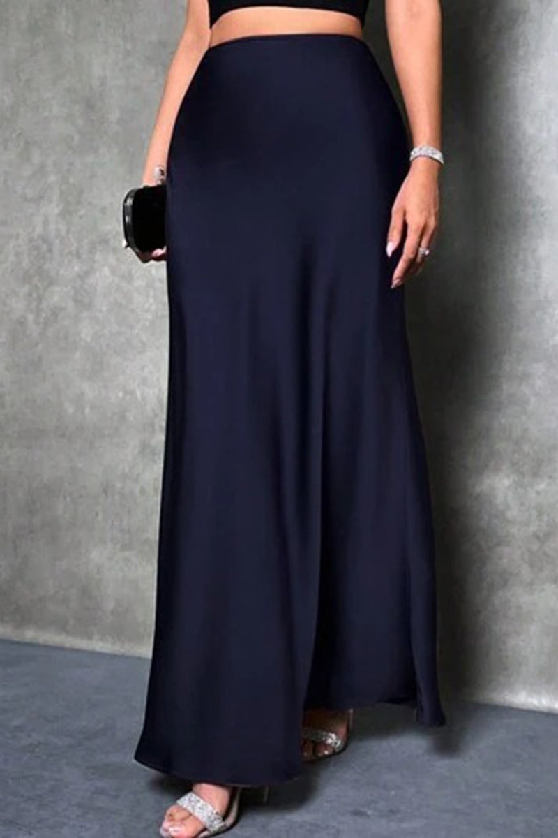 Elegant High-Waist Skirt