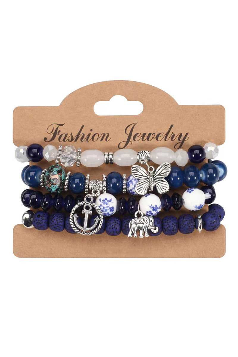 Multilayer Charm Bracelet
