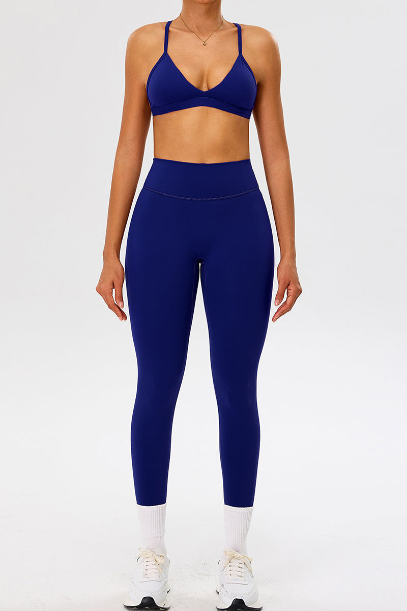 Sports Bra and Leggings Activewear Set