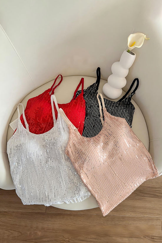 Sparkle Smocked Tank Top