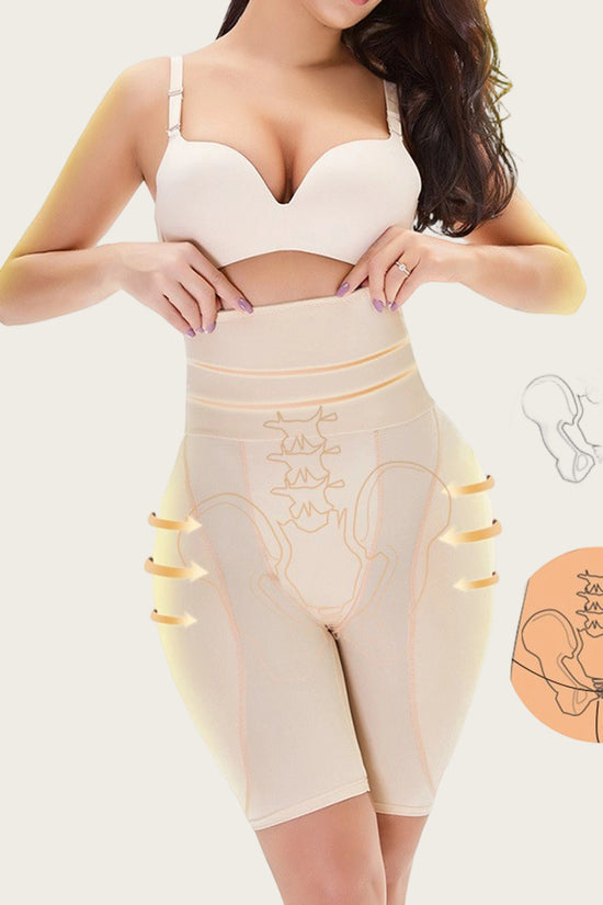 High-Waisted Tummy Control Shapewear Shorts