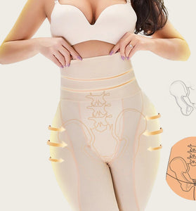High-Waisted Tummy Control Shapewear Shorts