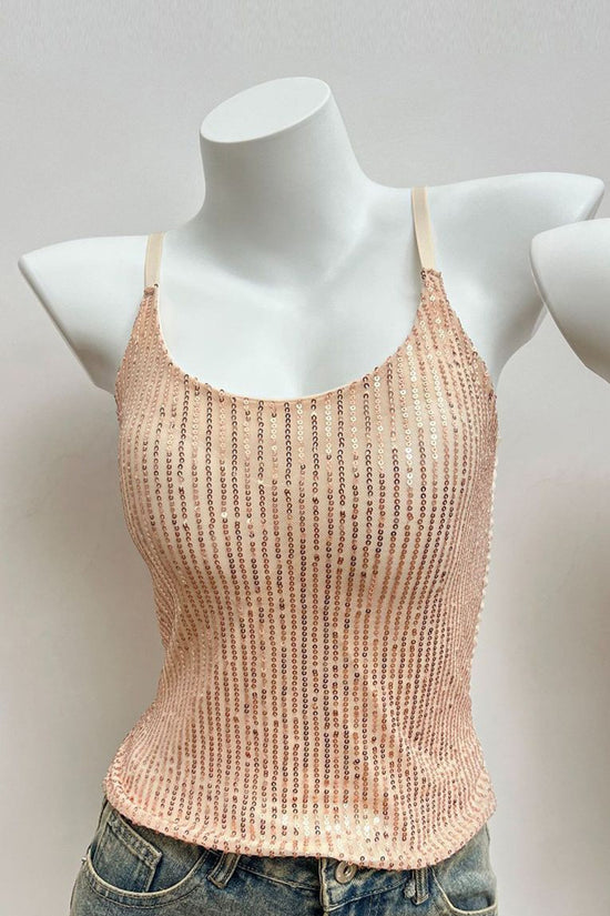 Sparkle Smocked Tank Top