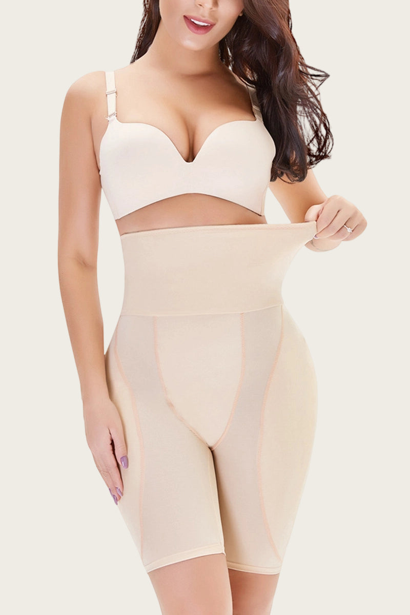 High-Waisted Tummy Control Shapewear Shorts