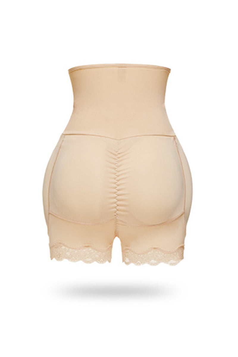 High-Waist Lace Shaping Shorts
