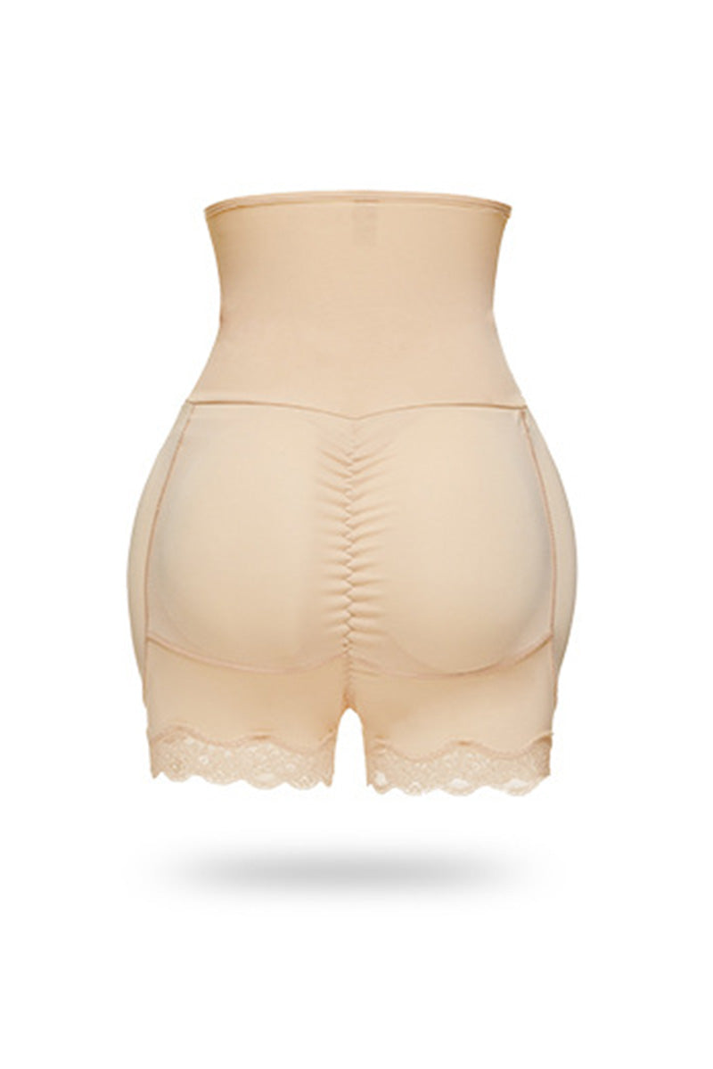 High-Waist Lace Shaping Shorts