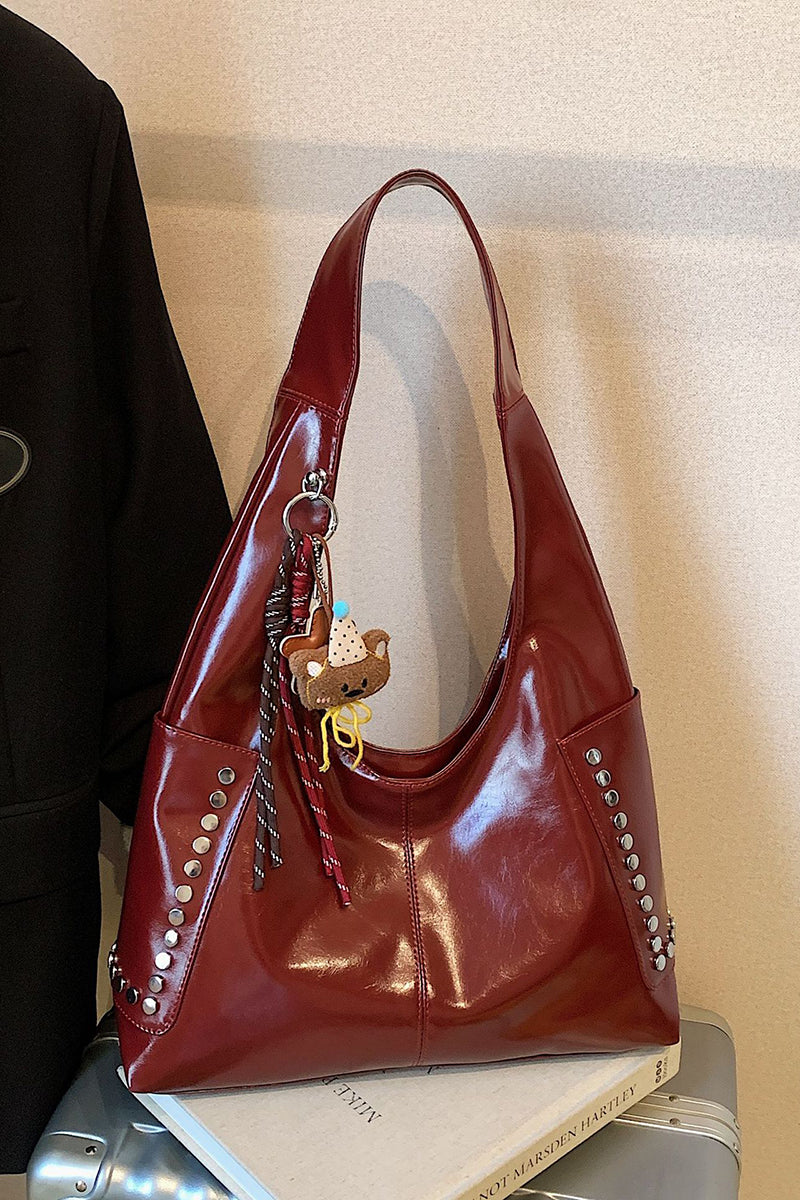 Studded Shoulder Bag