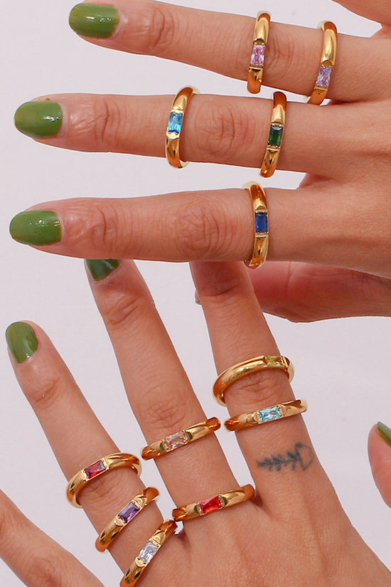 Elegant Birthstone Ring