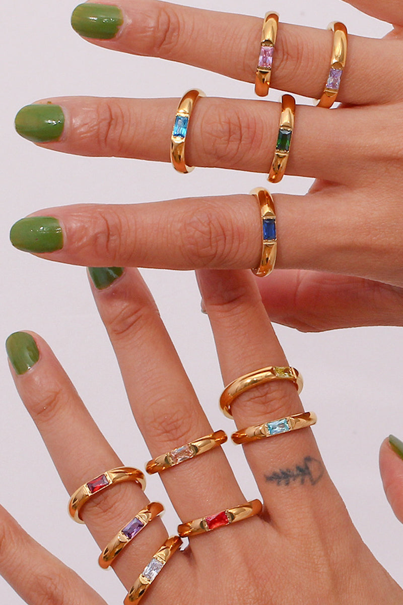 Elegant Birthstone Ring