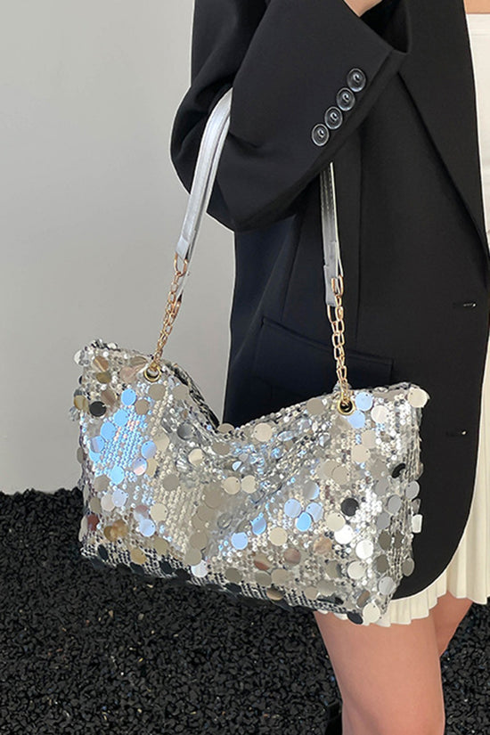 Sparkling Chain Shoulder Bag